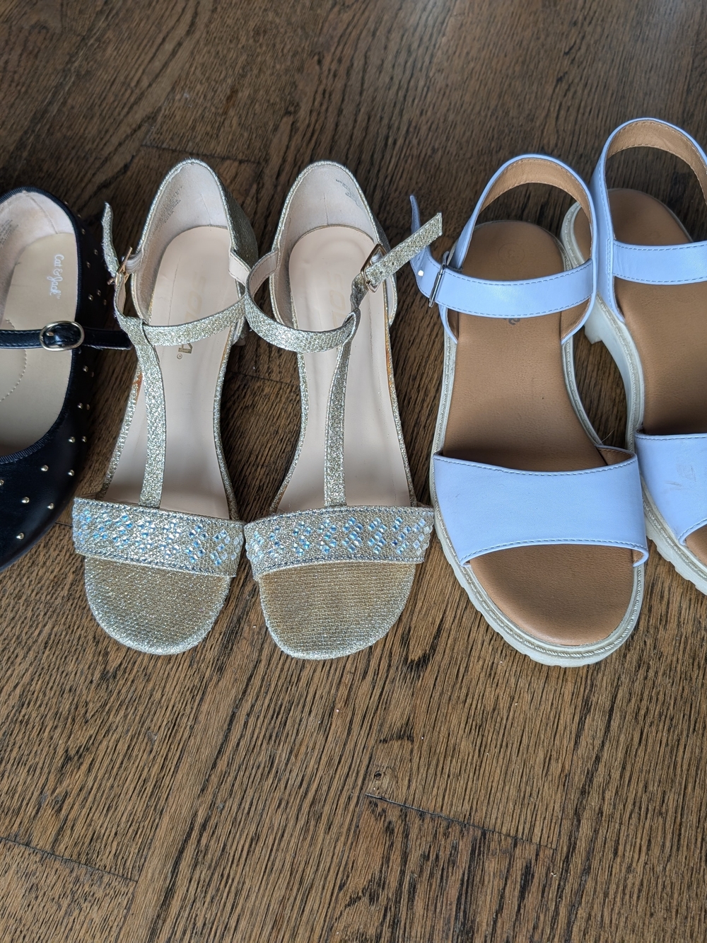 Lot Of Girls Size 3 Dress Shoes